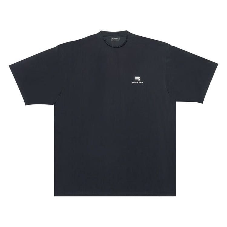 Balenciaga Sporty B Swim T-Shirt Black