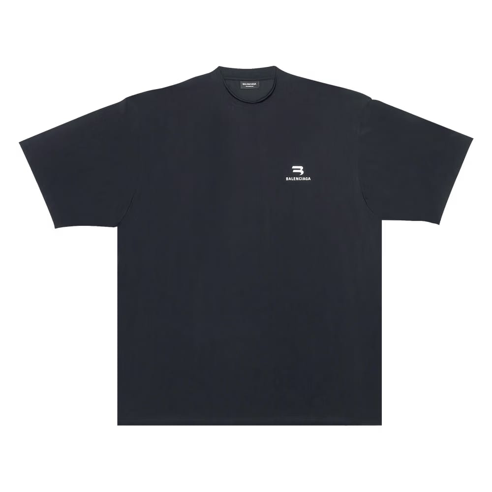 Balenciaga Sporty B Swim T-Shirt Black