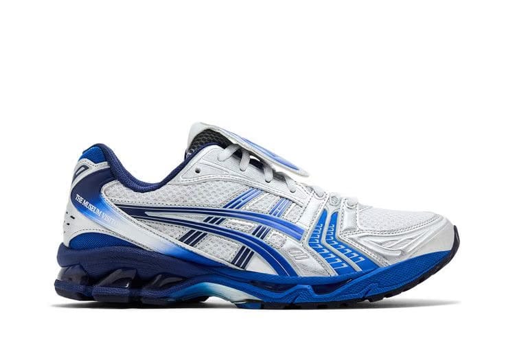 The Museum Visitor x ASICS Gel Kayano 14 Silver Blue