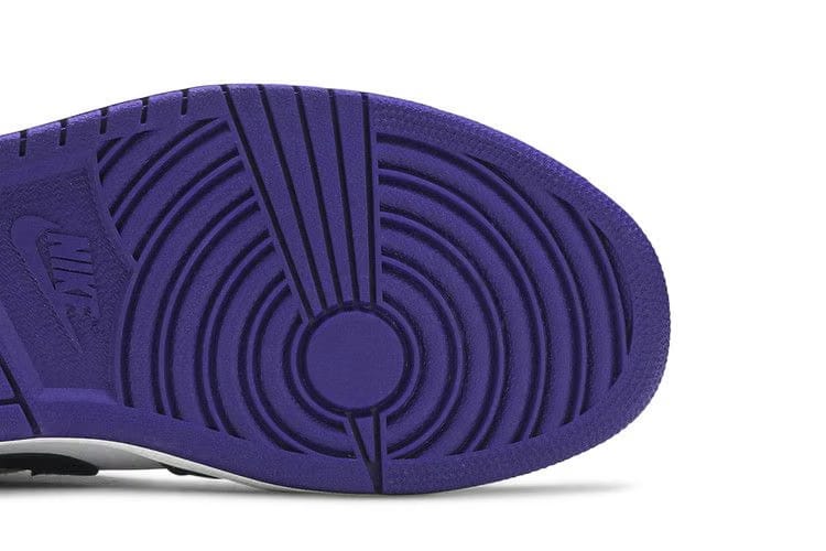 JORDAN 1 LOW COURT PURPLE WHITE