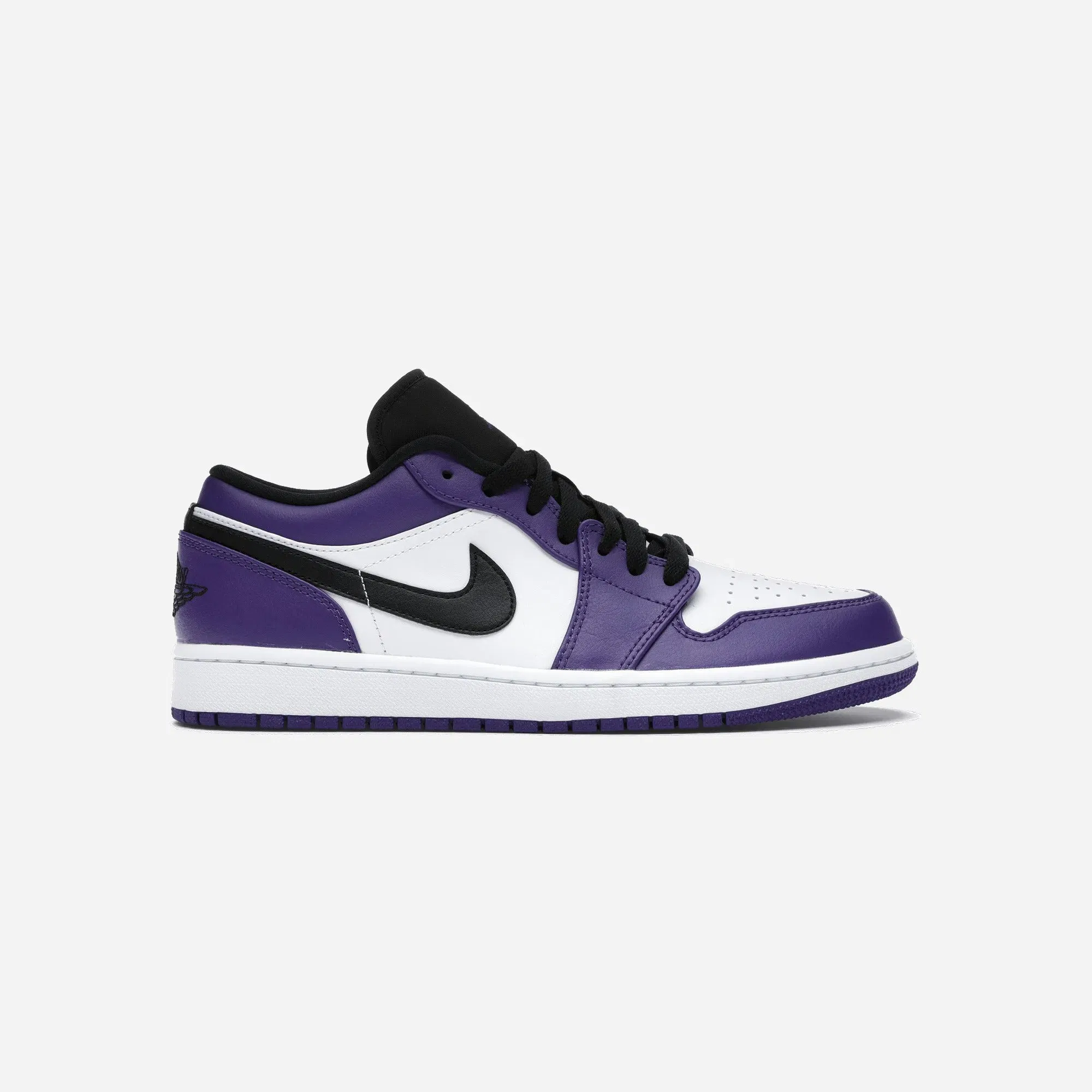 JORDAN 1 LOW COURT PURPLE WHITE