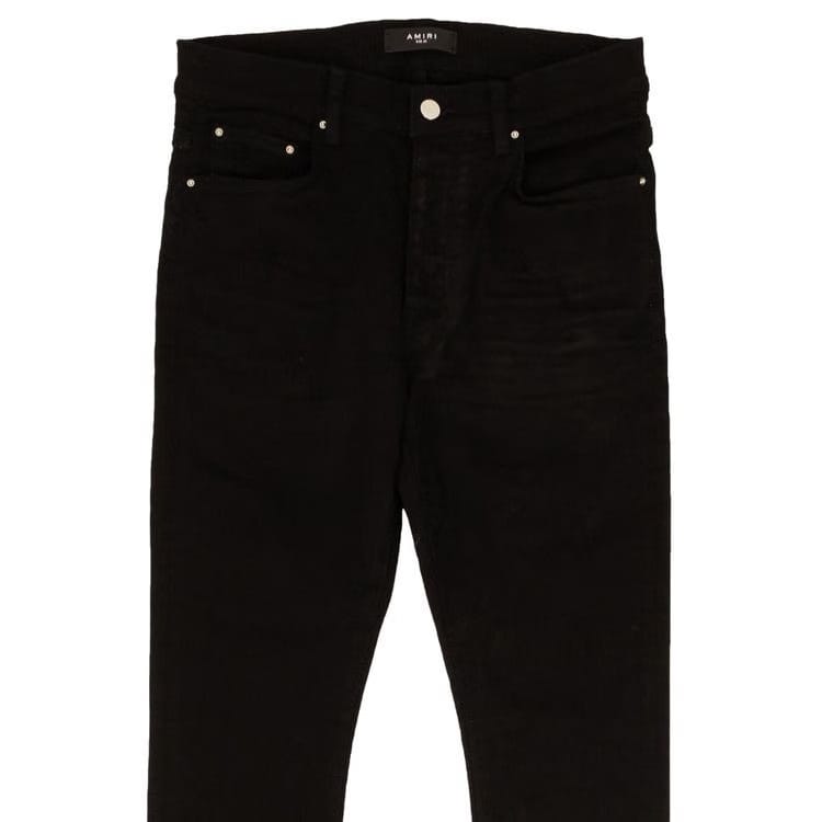 Amiri Stack Jeans Black