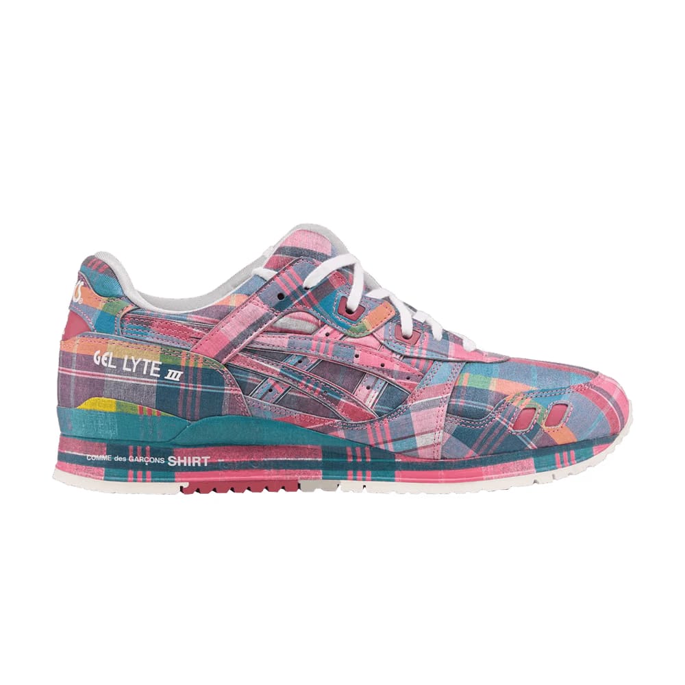 Comme des Garçons SHIRT x ASICS Gel Lyte 3 '07 Remastered Pink Plaid