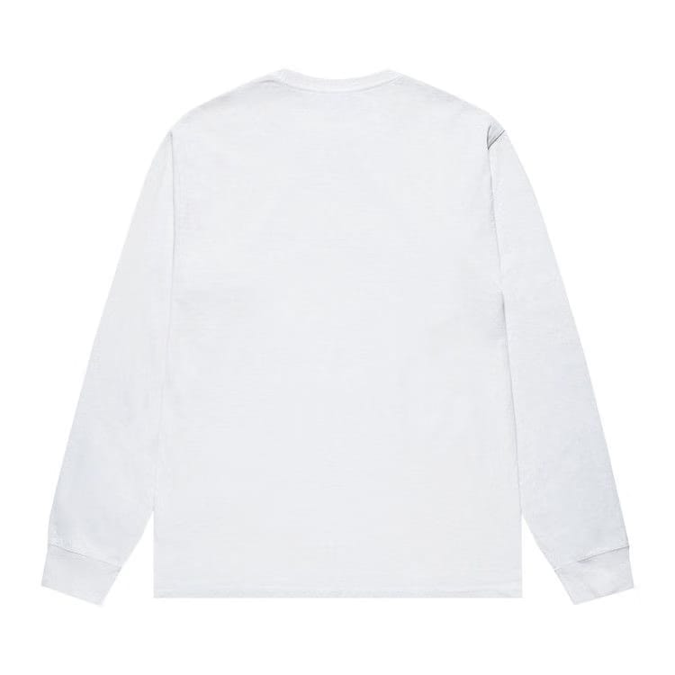 Stussy Star Sport Long-Sleeve T-Shirt White
