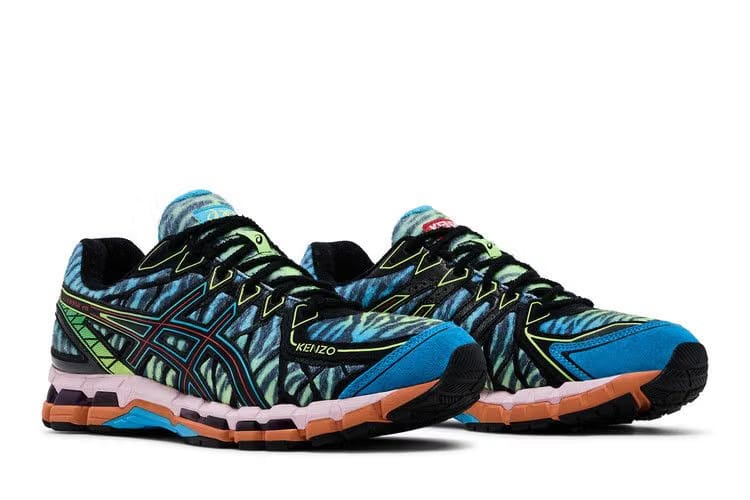 Kenzo x ASICS Gel Kayano 20 Cyan Zebra