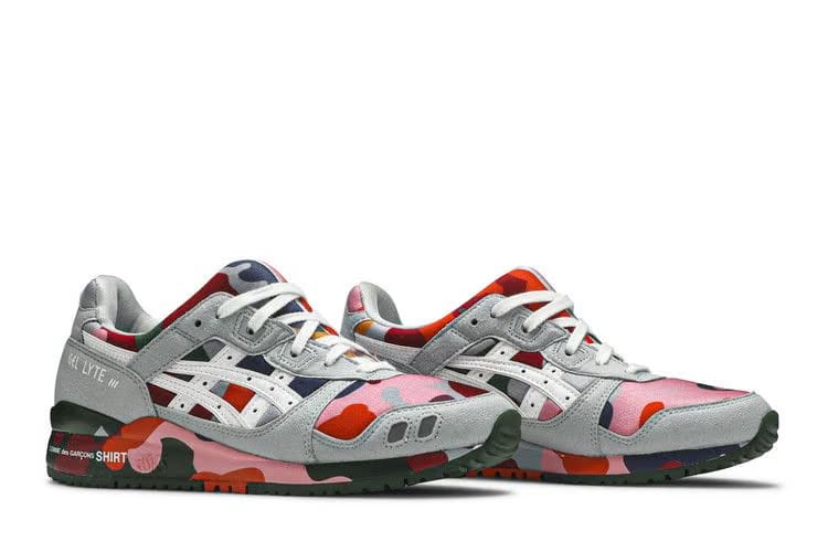 Comme Des Garçons SHIRT x ASICS Gel Lyte 3 Colorful Camo