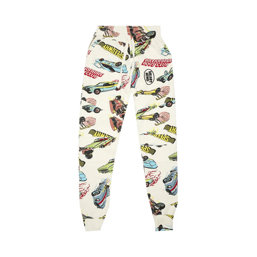 Billionaire Boys Club Speedways Sweatpants White
