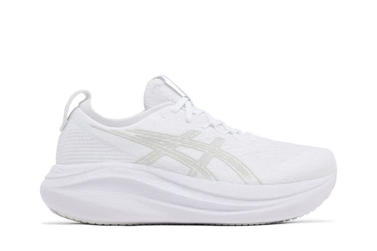 Asics Gel Nimbus 27 White Glacier Grey