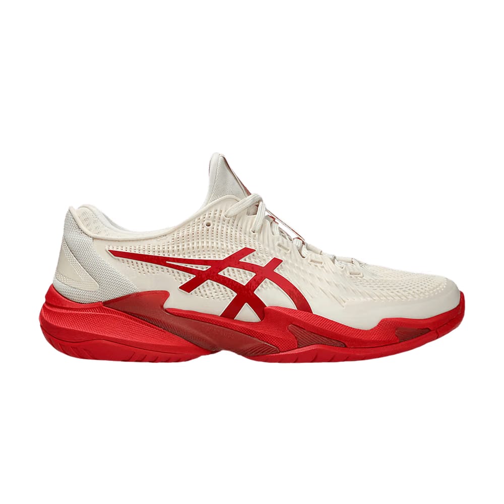 Asics Court FF 3 Novak Cream Classic Red
