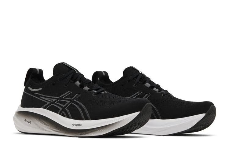 Asics Gel Nimbus 26 4E Wide Black Graphite Grey