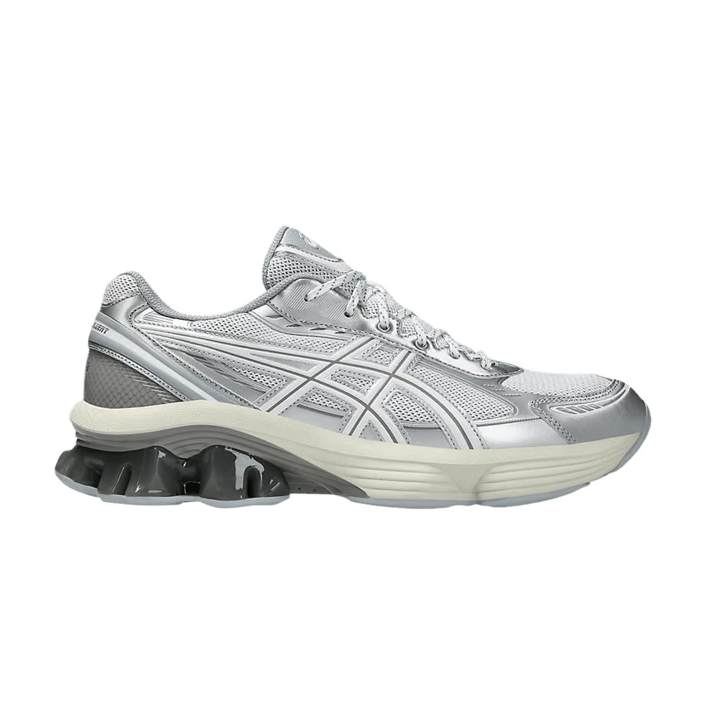 Asics Gel Kinetic Fluent White Silver