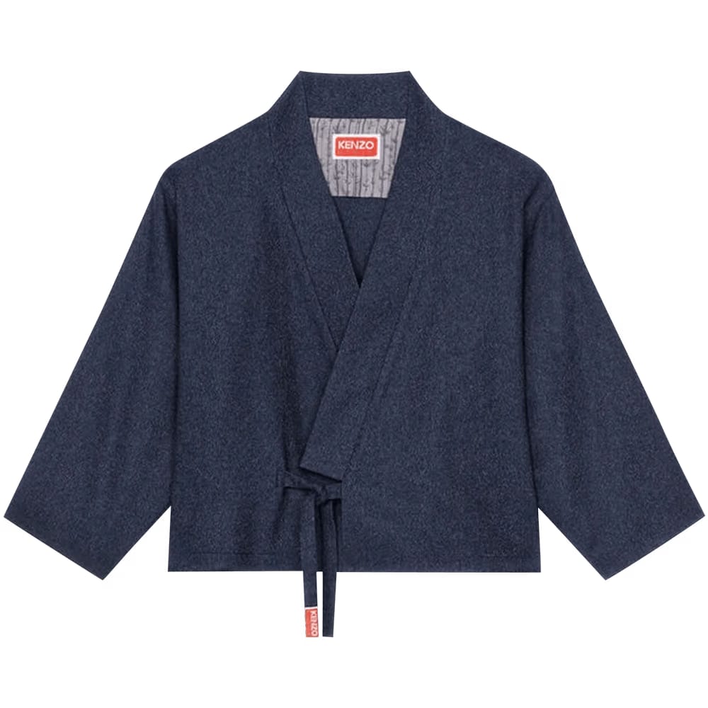 Kenzo Kimono Jacket Midnight Blue