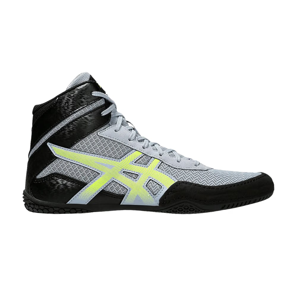Asics Matcontrol 3 Grey Blue Safety Yellow