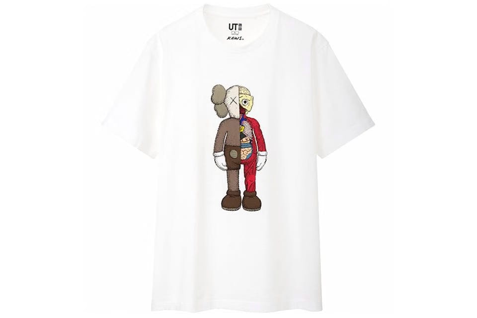 Kaws x Uniqlo Flayed T-Shirt