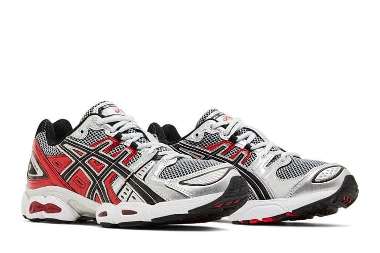 Asics Gel Nimbus 9 Pure Silver Classic Red