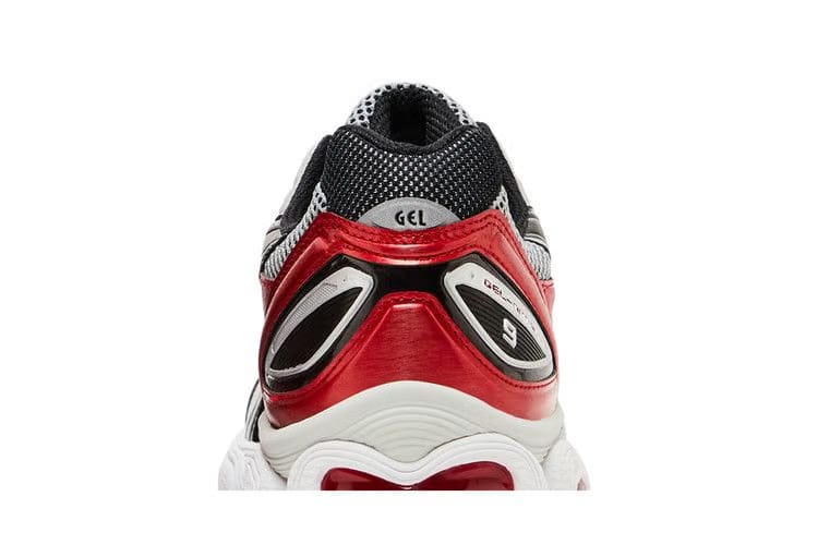 Asics Gel Nimbus 9 Pure Silver Classic Red