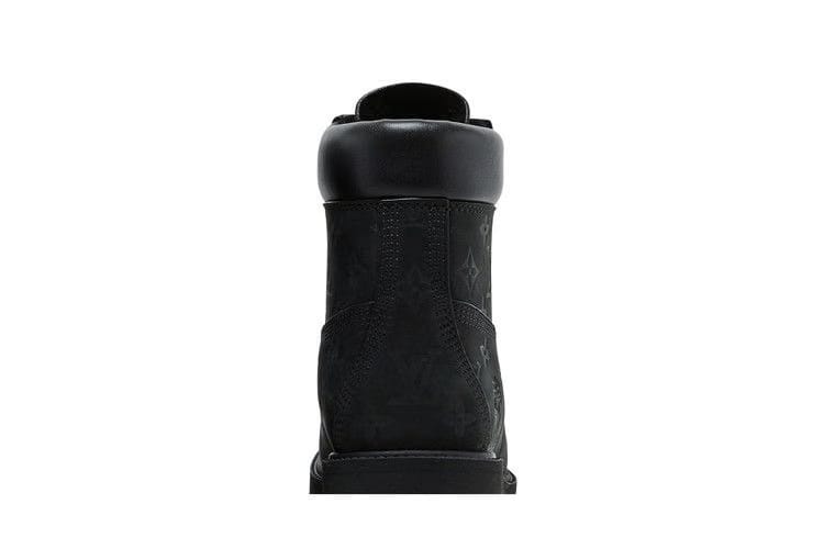 Louis Vuitton x 6 Inch Ankle Boot Embossed Monogram - Black