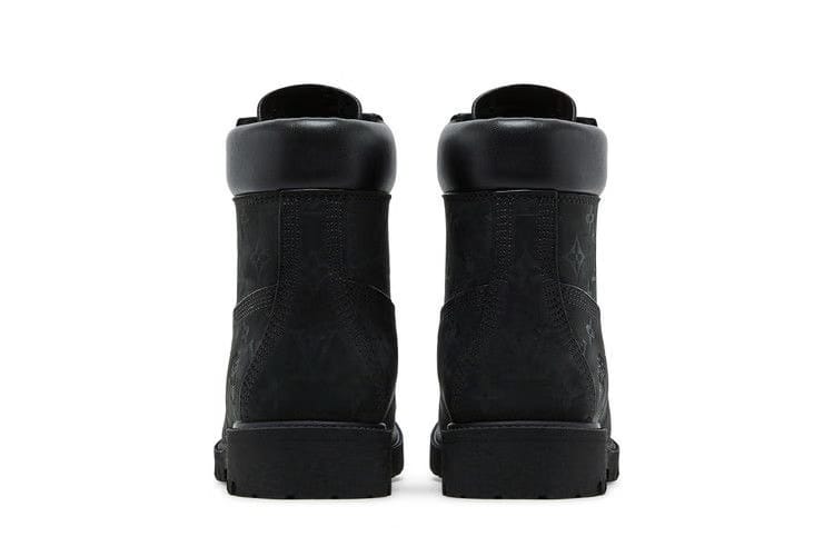 Louis Vuitton x 6 Inch Ankle Boot Embossed Monogram - Black
