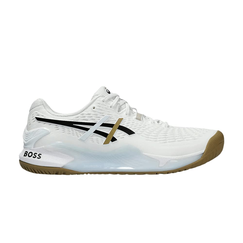 BOSS x Matteo Berrettini x ASICS Gel Resolution 9 White Camel