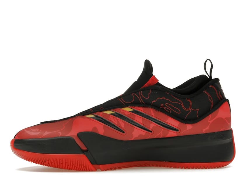 Adidas Dame 9 Bape Black Red