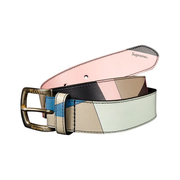 Supreme x Emilio Pucci Belt Dusty Pink