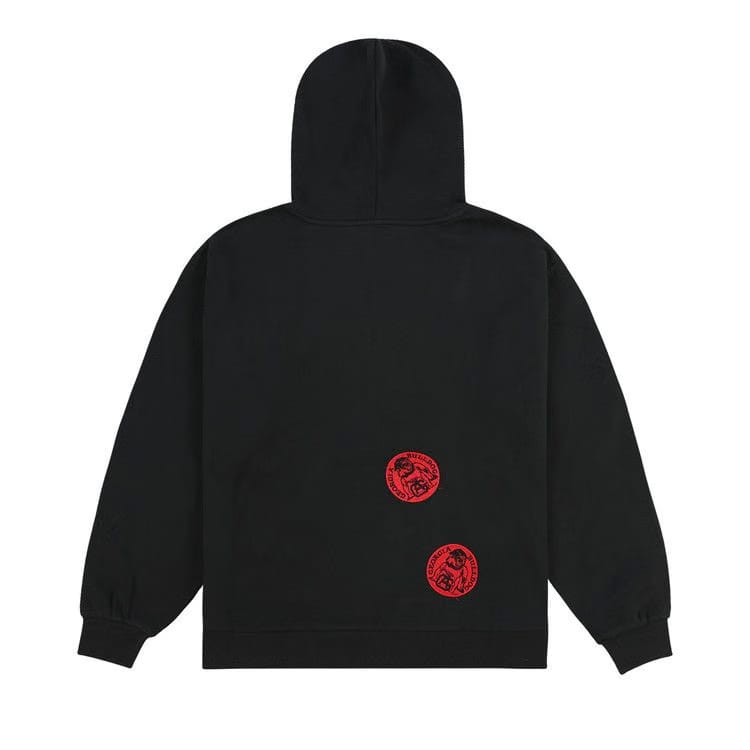 Cactus Jack by Travis Scott x Mitchell & Ness University Of Georgia Hoodie Black
