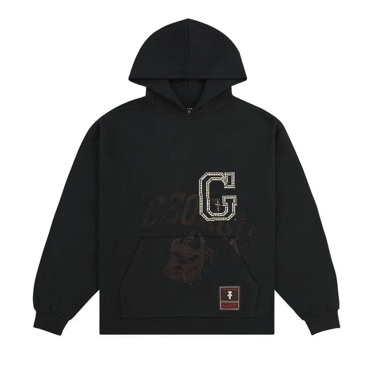 Cactus Jack by Travis Scott x Mitchell & Ness University Of Georgia Hoodie Black