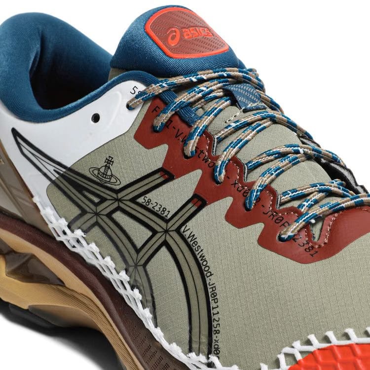 Vivienne Westwood x ASICS Gel Kayano 27 DE Lichen Green Brown