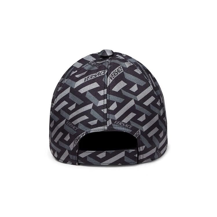 Versace Medusa Smile Logo Cap Black/Grey
