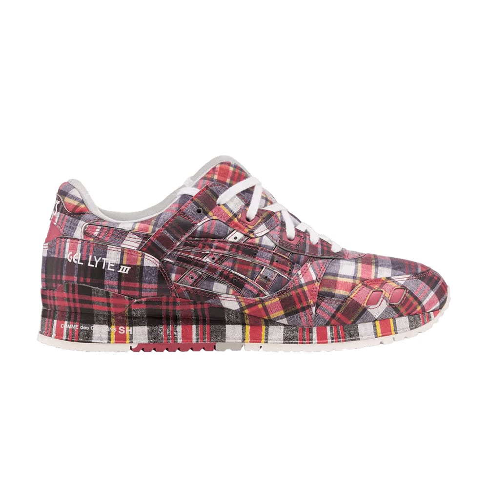 Comme des Garçons SHIRT x ASICS Gel Lyte 3 '07 Remastered Red Plaid