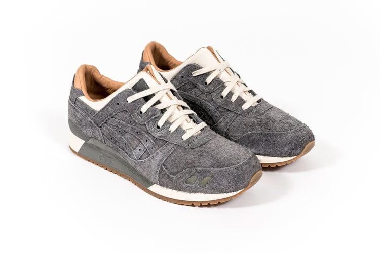 Packer Shoes x J.Crew x ASICS Gel Lyte 3 1907 Collection Charcoal