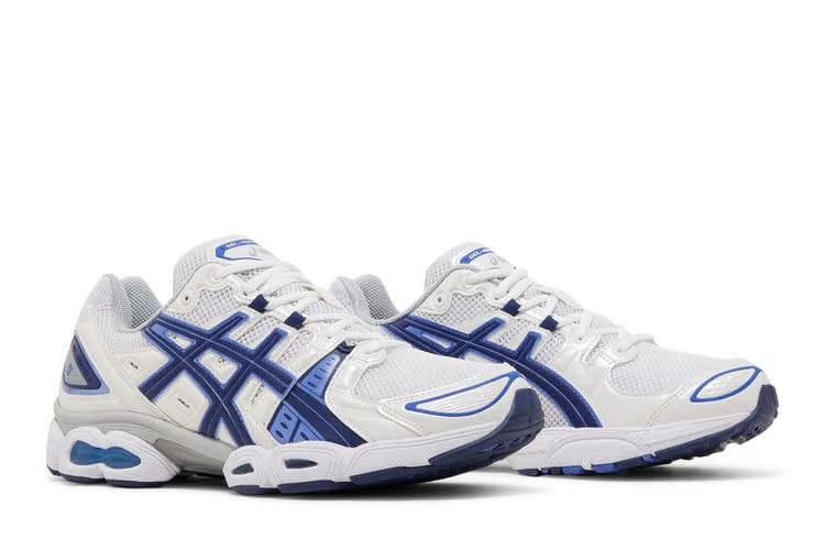 Asics Gel Nimbus 9 White Indigo Blue