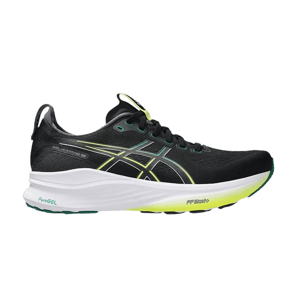ASICS Gel Kayano 32 Black Jasper Green