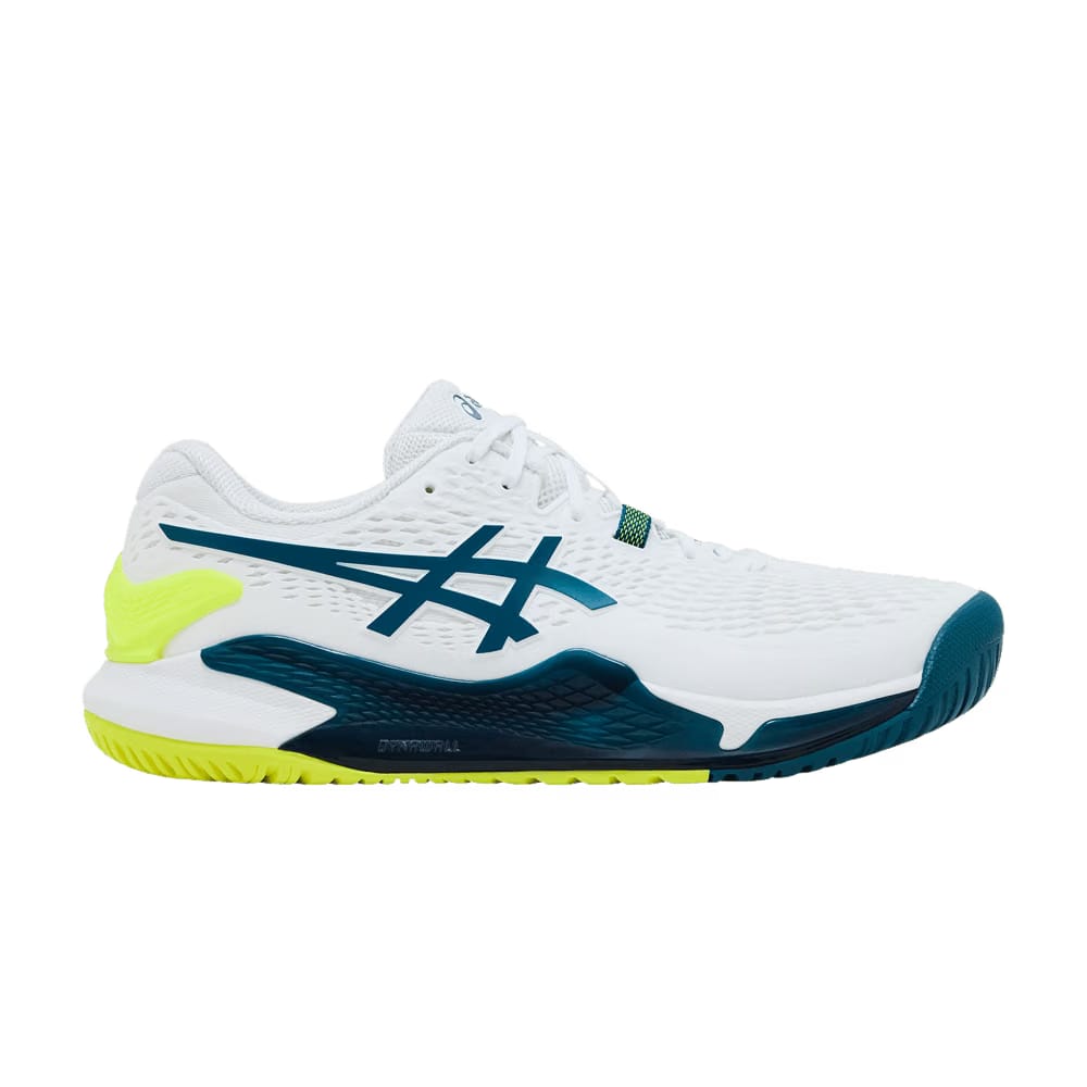 Asics Gel Resolution 9 Wide White Restful Teal