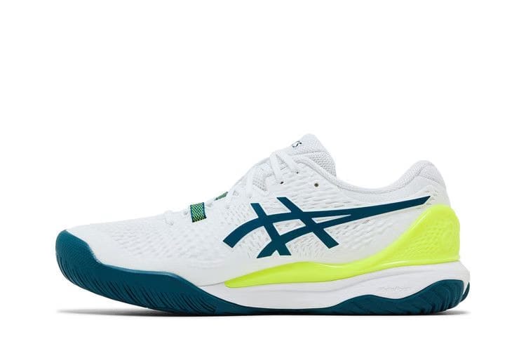Asics Gel Resolution 9 Wide White Restful Teal