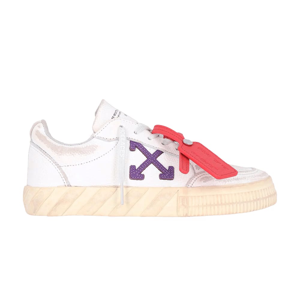 Off-White Wmns Vulc Sneaker 'White Purple'