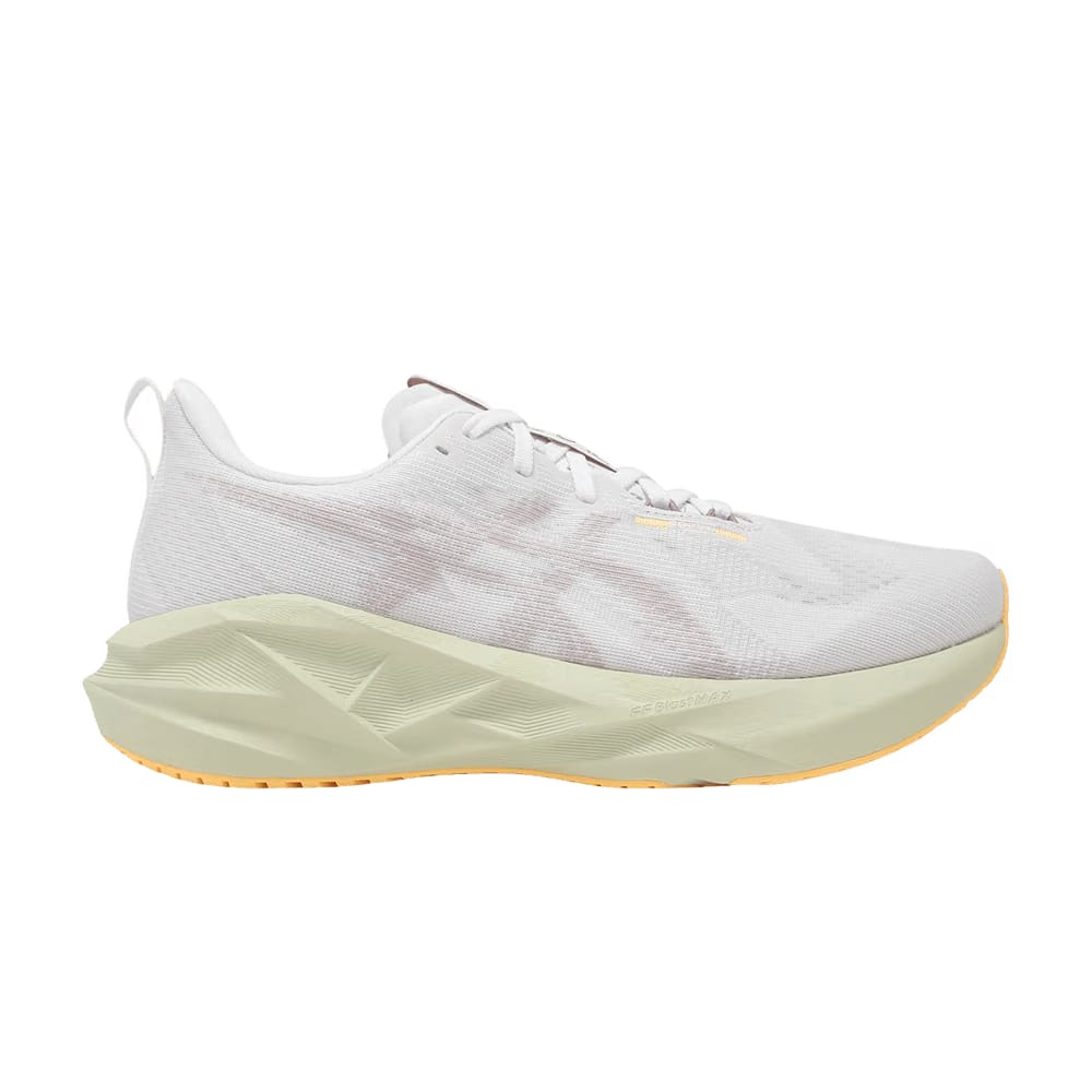 Asics Novablast 5 2E Wide White Fawn
