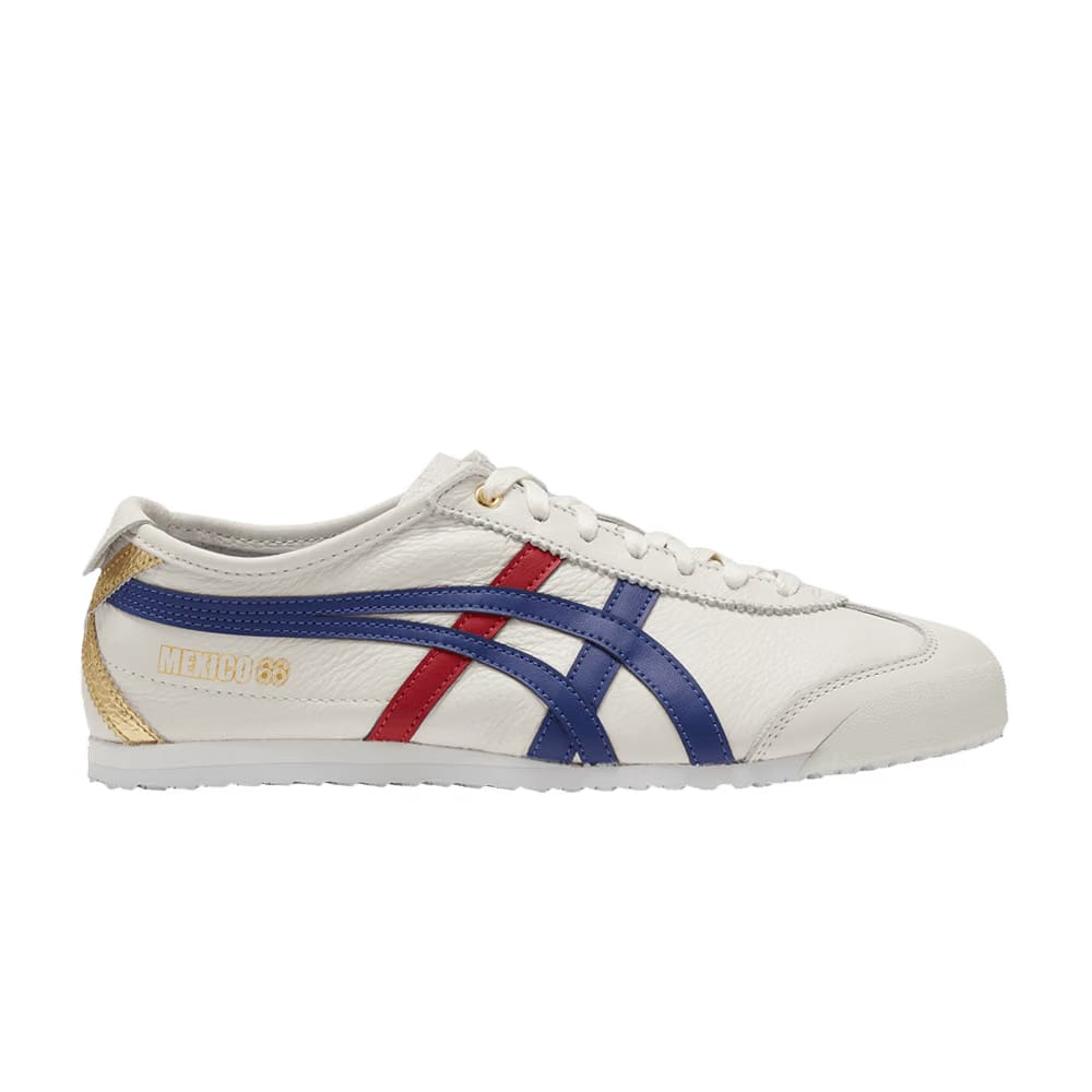 Asics Mexico 66 White Dark Blue Gold