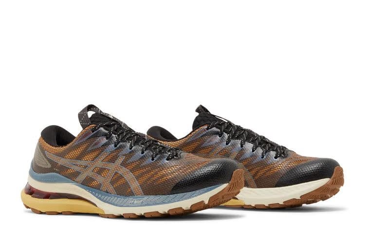 Kiko Kostadinov x ASICS Wmns FN3-S Gel Kayano 28 'Anthracite Antique Gold'