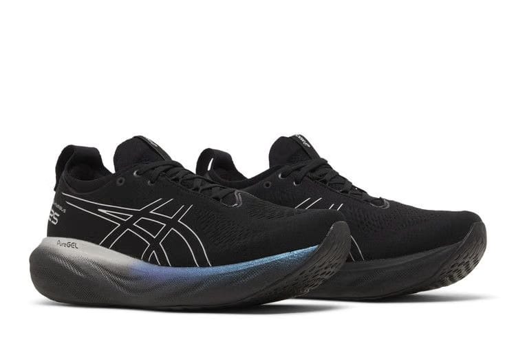 Asics Gel Nimbus 25 Platinum Black Pure Silver