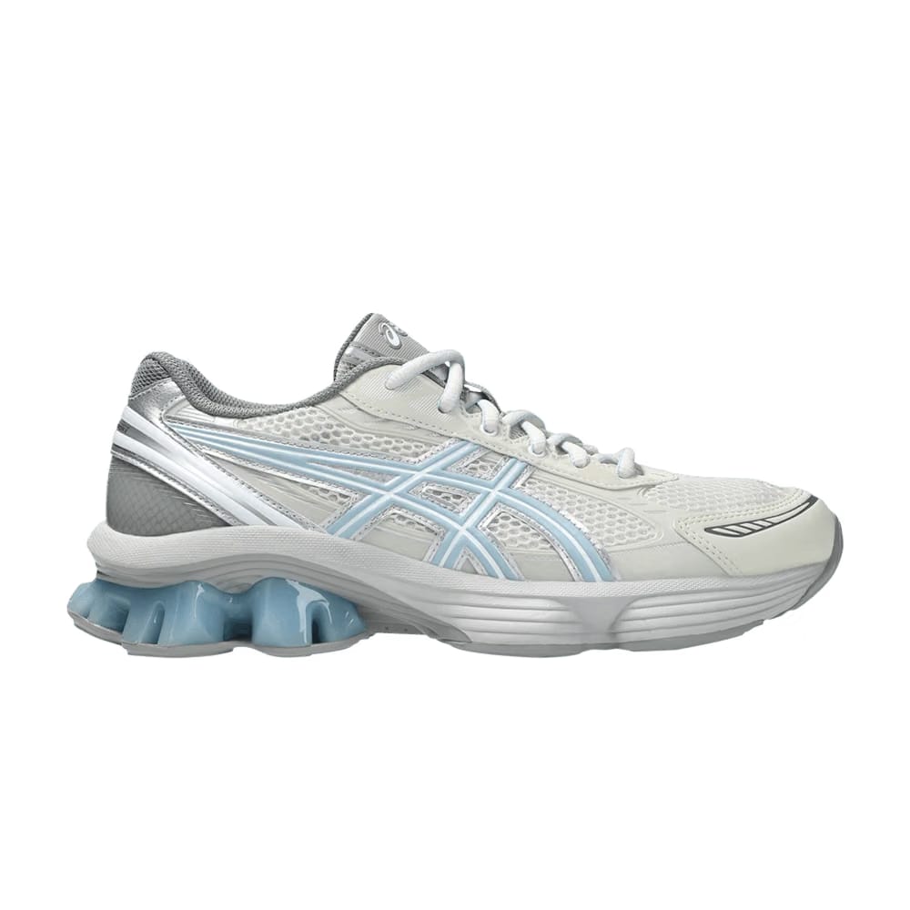 emmi x ASICS Gel Kinetic Fluent Cream Soft Sky
