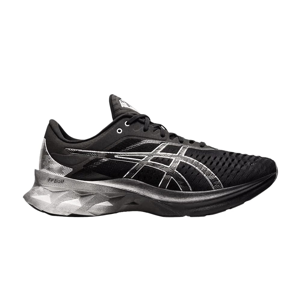 Asics Novablast Black Pure Silver
