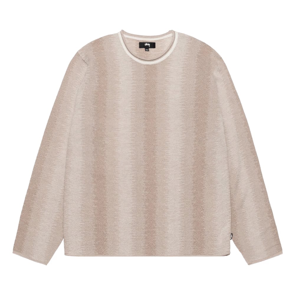 Stussy Shadow Stripe Sweater Natural