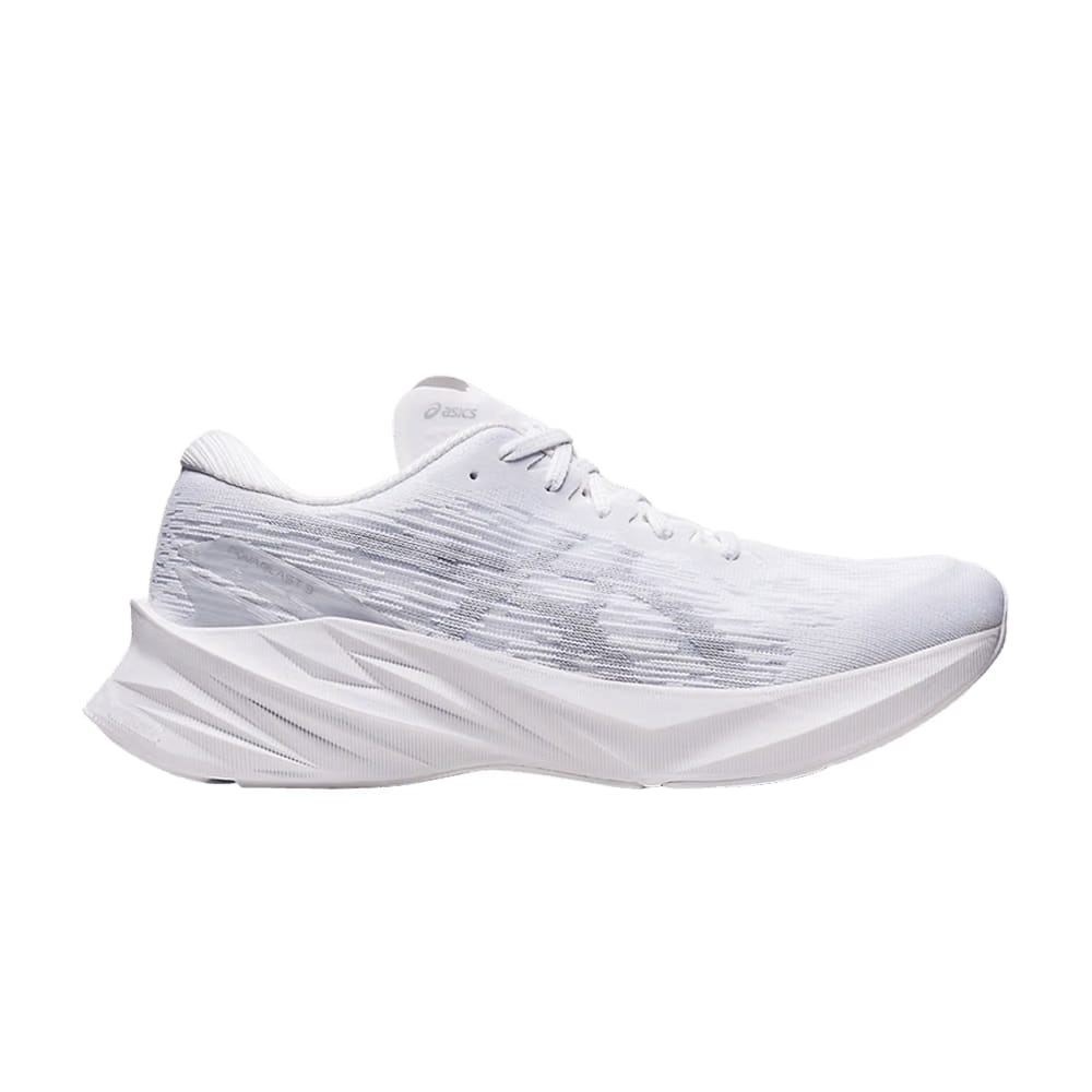 Asics Novablast 3 White Piedmont Grey