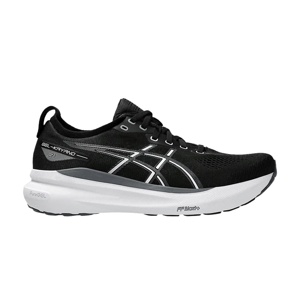 Asics Gel Kayano 31 Wide Black White