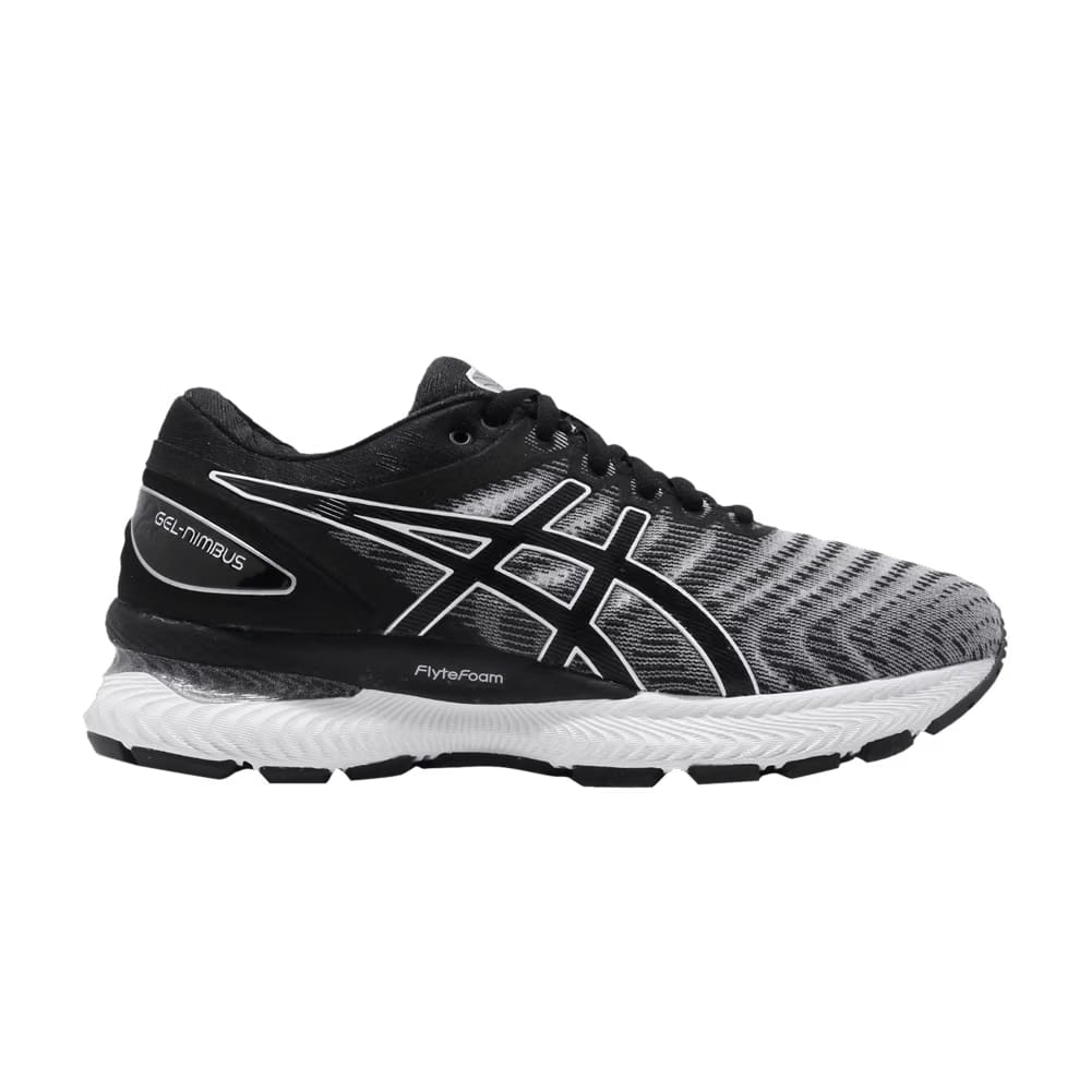 Asics Gel Nimbus 22 Wide White Black