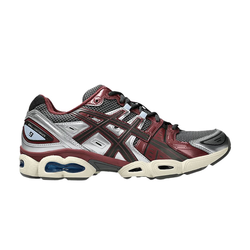 Asics Gel Nimbus 9 Truffle Grey Dark Cherry