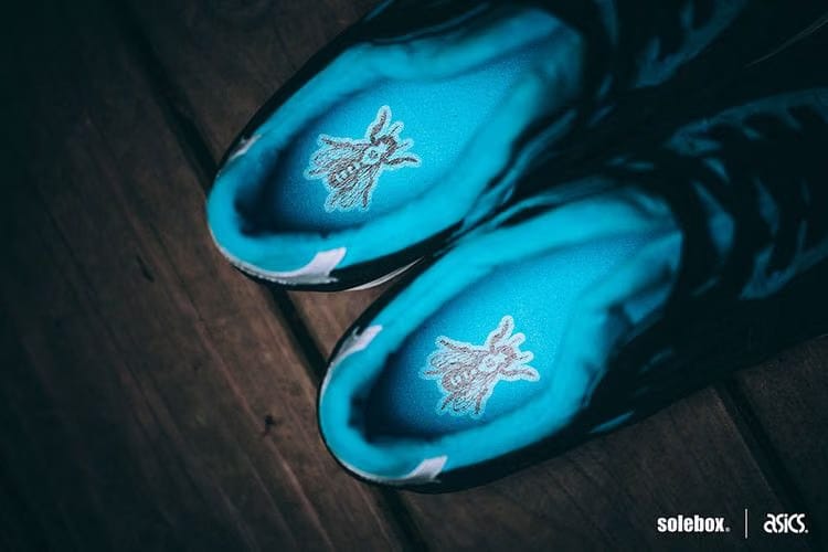Solebox x ASICS Gel Lyte 3 Blue Carpenter Bee
