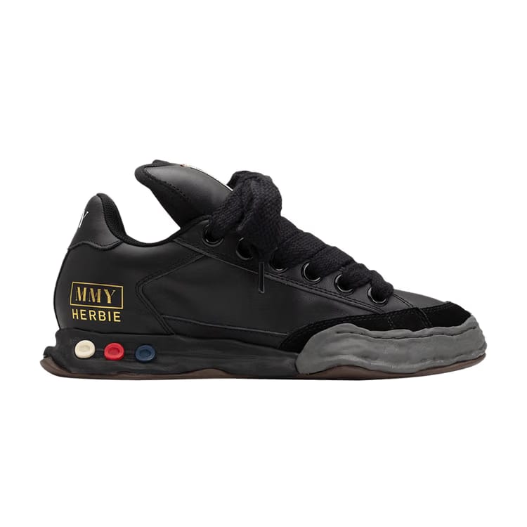 Maison Mihara Yasuhiro Herbie Puffer OG Sole Leather Low Black