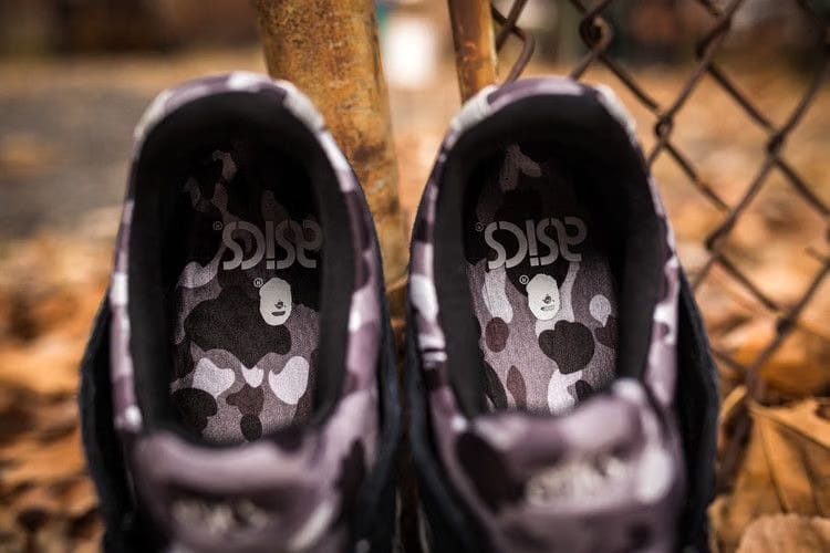 A Bathing Ape x ASICS Gel Lyte 5 Black Camo